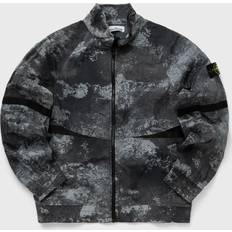 Stone Island Men - Outdoor Jackets Outerwear Stone Island Gray Dissolving Grid Camo Jacket