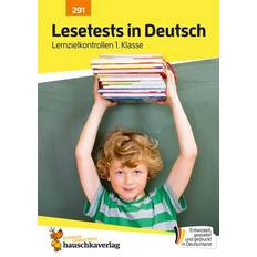 Übungsheft mit Lesetests in Deutsch 1. Klasse