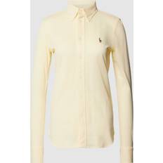 Polo Ralph Lauren Damen Blusen Polo Ralph Lauren Bluse mit Button-Down-Kragen in Gelb, Größe