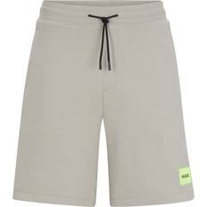 Hugo Boss Herre Shorts Hugo Boss Diz222 Regular Fit Shorts - Light Grey