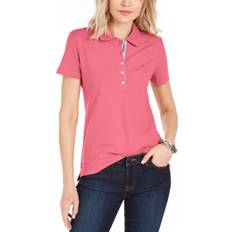 Tommy Hilfiger Women T-shirts & Tank Tops Tommy Hilfiger Women's Short Sleeve Polo Shirt Peony