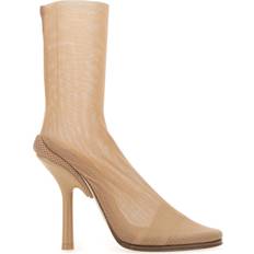 Burberry Stiefeletten Burberry Beige Stretch Tulle Ankle Boots