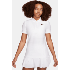 Sportswear Garment - Women Polo Shirts Nike Women's Victory Dri-FIT Short-Sleeve Golf Polo in White, FD6710-100
