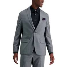 Outerwear Haggar Men's J.m. Glen Plaid Slim Fit Suit Jacket, Grey