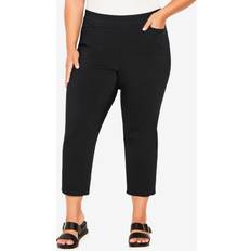 Avenue Women Pants Avenue CROP SSTRETCH Black Black