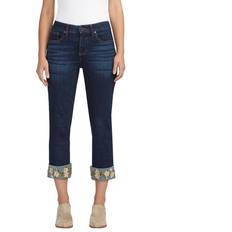 Skiing - Women Jeans Jag Women's Carter Mid Rise Slim Leg Jeans Fountain Blue