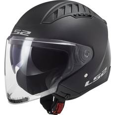 MC-hjelmer LS2 OF600 COPTER II Matt Black-06 Jet Helmet Black