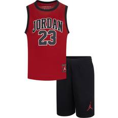 Nike Little Kid's Jordan 23 Jersey Set - Black