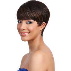 Wigs Bobbi Boss BOSS Human Hair Wig MH1212 CUTIE #F4/30 Brown/Auburn