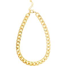Rivka Friedman Curb Link Necklace - Gold