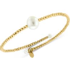 Effy Coil Bracelet - Gold/Pearls