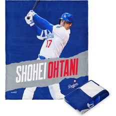 The Northwest Group MLB Dodgers Shohei Ohtani Silk Touch Blankets Blue