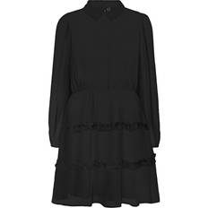 Vero Moda Kaya Short Dress - Black