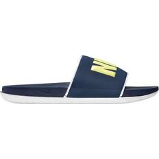 Slides Nike Men's OffCourt Slides, 10, Armory Navy/Laser Orange