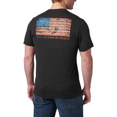 Men's 5.11 American Flag T-Shirt Black