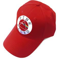 PINK Red Caps PINK Circle Logo Strapback Baseball Cap Red One