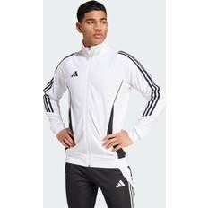 L - Men - White Jackets Adidas Tiro Training Jacket White Mens