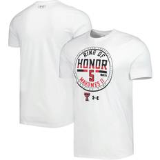 Sports Fan Apparel Under Armour Men's Patrick Mahomes White Texas Tech Red Raiders Ring of Honor T-shirt White