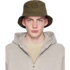 Stone Island Accessoires Stone Island Brown Patch Bucket Hat V0054 MILITARY GREEN