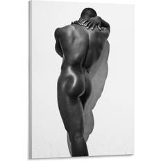Black And White Posters, Muscles of African American Gym