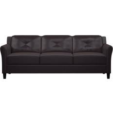 Furniture Lifestyle Solutions Helena Faux Java Sofa 2 Seater