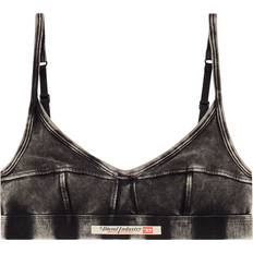 Diesel Cotton Bras Diesel UFSB-BILLIECUT-DT black female Sports- Bras now available at BSTN in