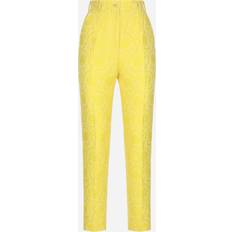 Women - Yellow Pants Dolce & Gabbana Pants Woman color Yellow