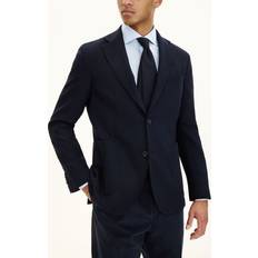 Oscar Jacobson Dressjakker Oscar Jacobson Ferry Patch Soft Wool Blazer Navy