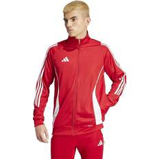 L - Men - White Jackets Adidas Mens Tiro24 Training Jacket Mens Team Power Red/White