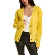 Women - Yellow Cardigans Oscar de la Renta Wool Cardigan