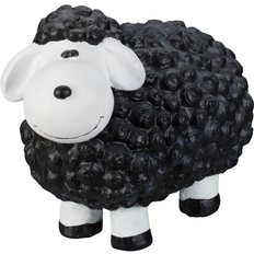 Schwarz Gartenschmuck Relaxdays Garden Figurine Sheep