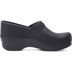 Women Clogs Dansko Wide Pro - Black Oiled