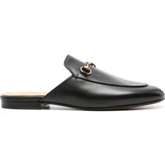 Gucci Halbschuhe Gucci Princetown Leather Slipper - Black