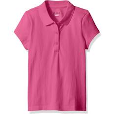 The Children's Place Girl's Uniform Pique Polo - Aurora Pink