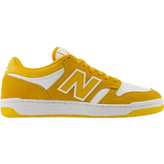 New Balance Gold Sneakers New Balance 480 - White/Varsity Gold