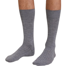 Bluesign /FSC (The Forest Stewardship Council)/Fairtrade/GOTS (Global Organic Textile Standard)/GRS (Global Recycled Standard)/OEKO-TEX/RDS (Responsible Down Standard)/RWS (Responsible Wool Standard) Socks ASKET The Merino Sock - Light Grey