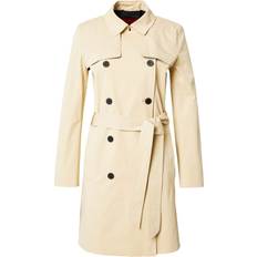 Damen - Rot Mäntel Hugo Trenchcoat MAKARAS BEIGE