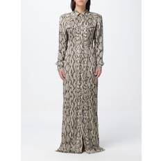 Kjoler Balmain Dress Woman colour Grey