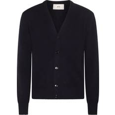 L - Women Cardigans Ami Paris Cashmere and wool cardigan blue