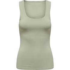 Only Regular Fit ound Neck Top - Desert Sage