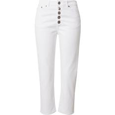 Dame - Hvite Jeans Dondup Jeans - White