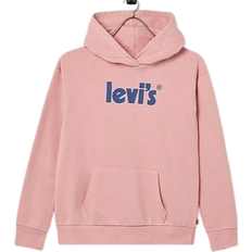 Levi's Kid's Lvg Poster Logo Hoodie - Pink
