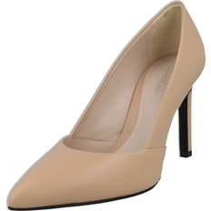 Calvin Klein Pumps Calvin Klein High Heels Heel Pump Leather HW0HW01928 Beige