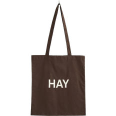 Brune Stoffvesker Hay Tote Bag - Dark Brown