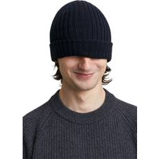 ASKET The Ribbed Beanie - Dark Navy