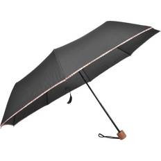 Paul Smith Signature Stripe Trim Small Umbrella Black