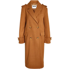 Noisy May Violet Coat - Caramel