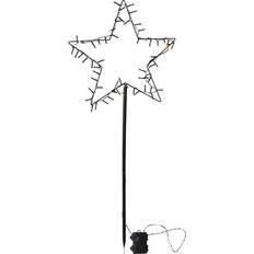 Schwarz Weihnachtsbeleuchtung Star Trading Spiky Black Weihnachtsstern 92cm