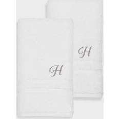 Authentic Hotel and Spa Omni Turkish Guest Towel White, Gray (76.2x40.6)