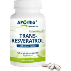 Aportha Trans-Resveratrol 500 mg 60 Stk.